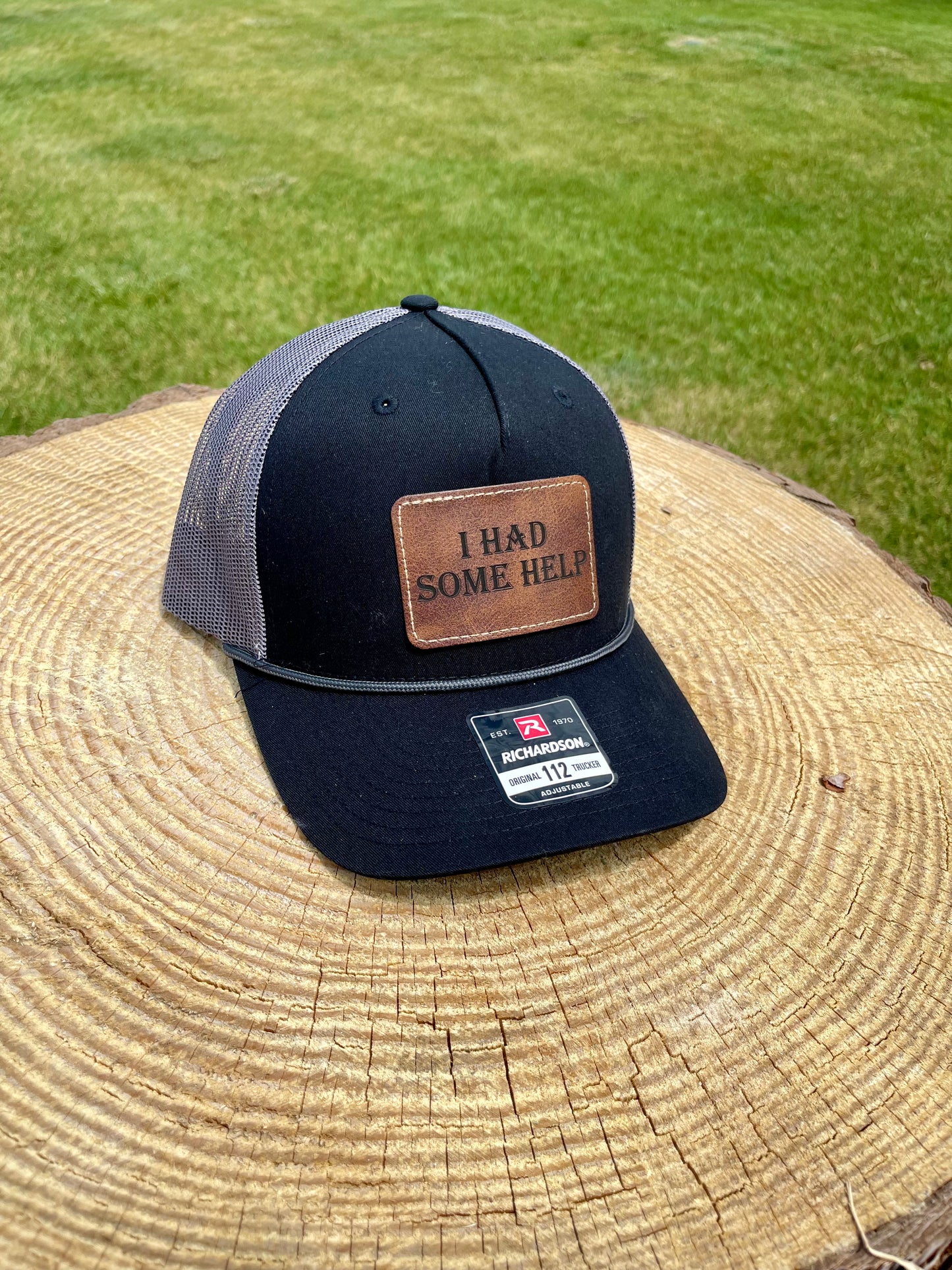 "I Had Some Help" Patch Hat